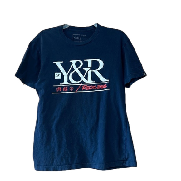 Young & Reckless Logo Tee Shirt Men’s Medium - Picture 1 of 4